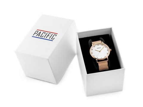 ZEGAREK DAMSKI PACIFIC X6183 - rosegold (zy670c) Pacific