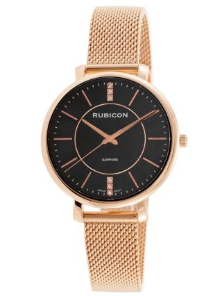 ZEGAREK DAMSKI RUBICON RNBE51 - SZAFIROWE SZKŁO (zr617e) Rubicon