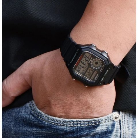 ZEGAREK MĘSKI CASIO AE-1200WH-1AVCF (zd146a) + BOX Casio