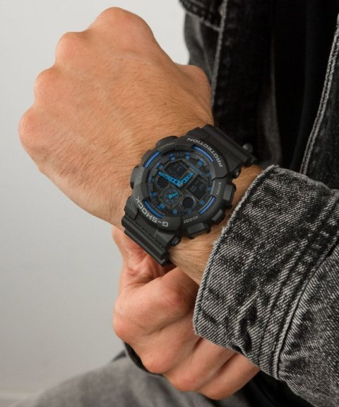 ZEGAREK MĘSKI CASIO G-SHOCK GA-100-1A2ER (zd135b) + BOX Casio