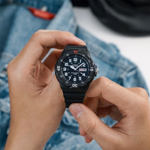 ZEGAREK MĘSKI CASIO MRW-200H-1B (zd147a) + BOX Casio