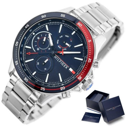 ZEGAREK MĘSKI TOMMY HILFIGER 1791718 BANK (zf022a) Tommy Hilfiger
