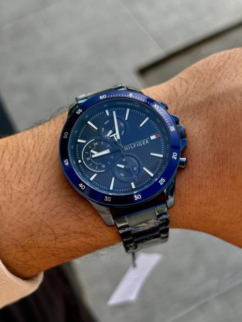 ZEGAREK MĘSKI TOMMY HILFIGER 1791720 BANK (zf022b) Tommy Hilfiger