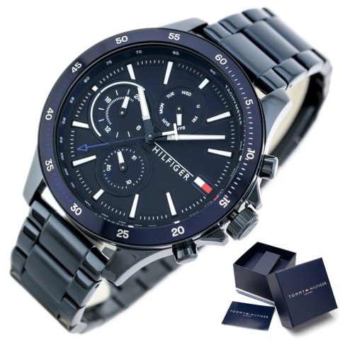 ZEGAREK MĘSKI TOMMY HILFIGER 1791720 BANK (zf022b) Tommy Hilfiger