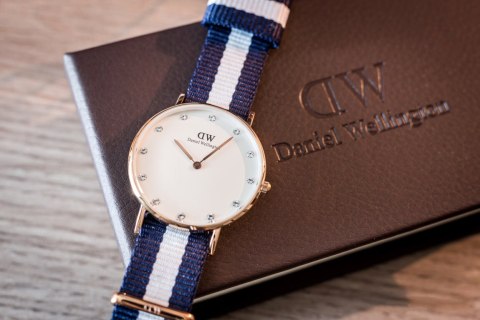 ZEGAREK DAMSKI DANIEL WELLINGTON Glasgow DW00100078 + BOX Daniel Wellington