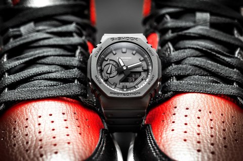 ZEGAREK MĘSKI CASIO G-SHOCK OCTAGON GA-2100-1AER (zd139a) Casio