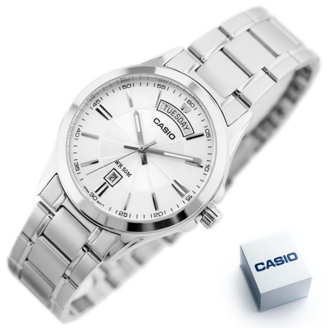ZEGAREK MĘSKI CASIO MTP-1381D-7AVDF (zd076b) + BOX Casio