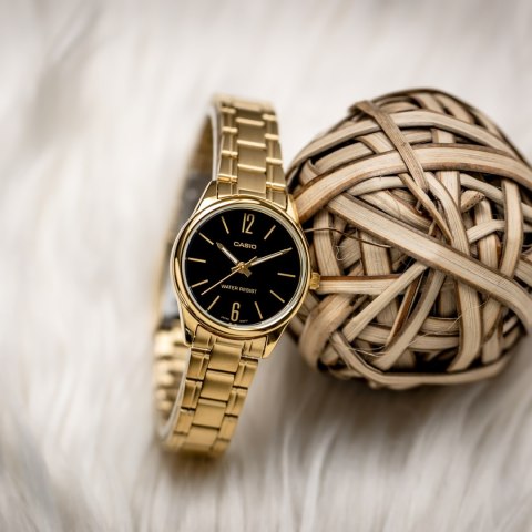 Zegarek Casio Damski LTP-V005G-1B + BOX Casio