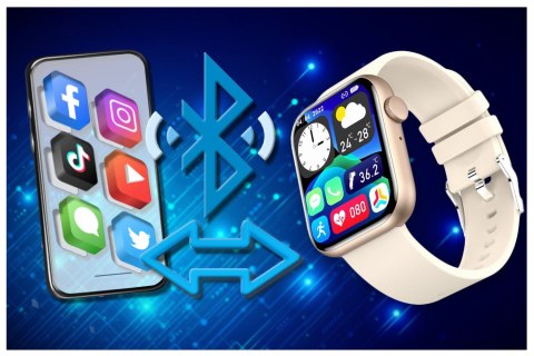 SMARTWATCH UNISEX GRAVITY GT3-6 - ROZMOWY BLUETOOTH, WŁASNE TARCZE (sg022f) Gravity