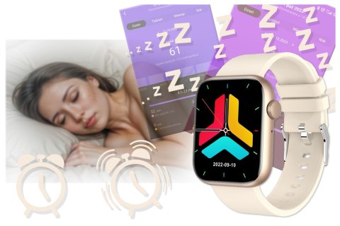 SMARTWATCH UNISEX GRAVITY GT3-6 - ROZMOWY BLUETOOTH, WŁASNE TARCZE (sg022f) Gravity