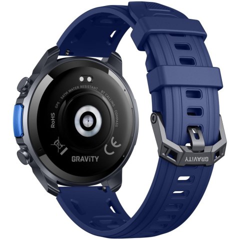 SMARTWATCH MĘSKI GRAVITY GT34-1 - AMOLED, DODATKOWY PASEK (sg060a) Gravity