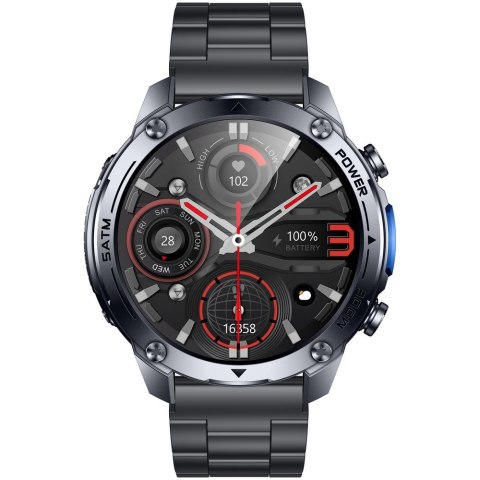 SMARTWATCH MĘSKI GRAVITY GT34-2 - AMOLED, DODATKOWA BRANSOLETA (sg060b) Gravity