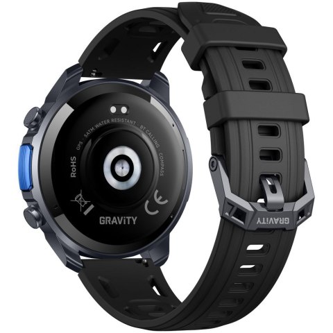SMARTWATCH MĘSKI GRAVITY GT34-2 - AMOLED, DODATKOWA BRANSOLETA (sg060b) Gravity