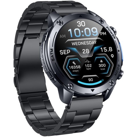 SMARTWATCH MĘSKI GRAVITY GT34-2 - AMOLED, DODATKOWA BRANSOLETA (sg060b) Gravity