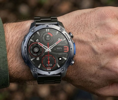 SMARTWATCH MĘSKI GRAVITY GT34-2 - AMOLED, DODATKOWA BRANSOLETA (sg060b) Gravity
