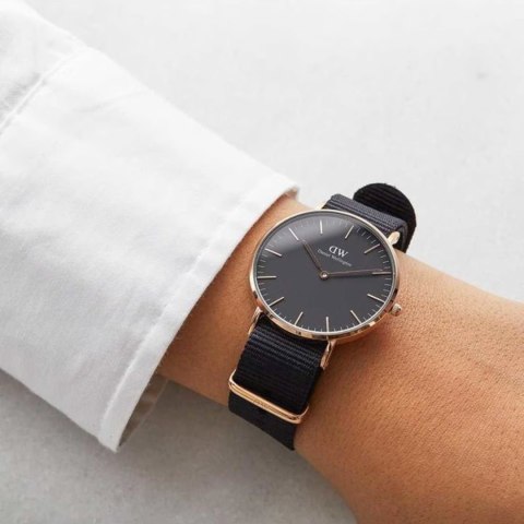 ZEGAREK DAMSKI DANIEL WELLINGTON DW00100150 - CLASSIC CORNWALL 36mm + BOX Daniel Wellington