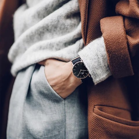 ZEGAREK DAMSKI DANIEL WELLINGTON DW00100150 - CLASSIC CORNWALL 36mm + BOX Daniel Wellington