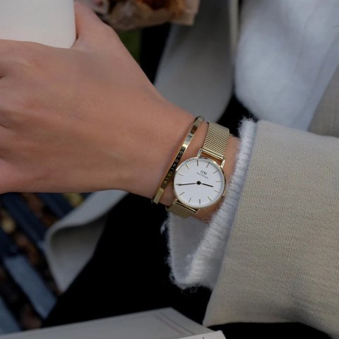 ZEGAREK DAMSKI DANIEL WELLINGTON DW00100348 - Petite Evergold 32mm Daniel Wellington