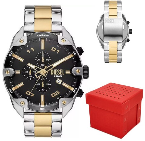 ZEGAREK MĘSKI DIESEL Spiked Chronograph DZ4627 + BOX Diesel