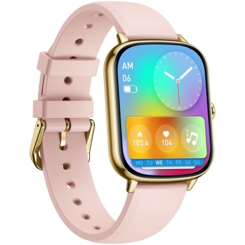 SMARTWATCH DAMSKI GRAVITY GT30-1 - ROZMOWY BLUETOOTH, DODATKOWY PASEK (sg058a) Gravity