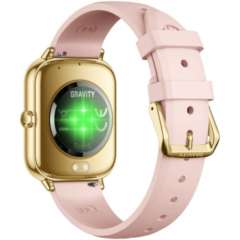 SMARTWATCH DAMSKI GRAVITY GT30-1 - ROZMOWY BLUETOOTH, DODATKOWY PASEK (sg058a) Gravity