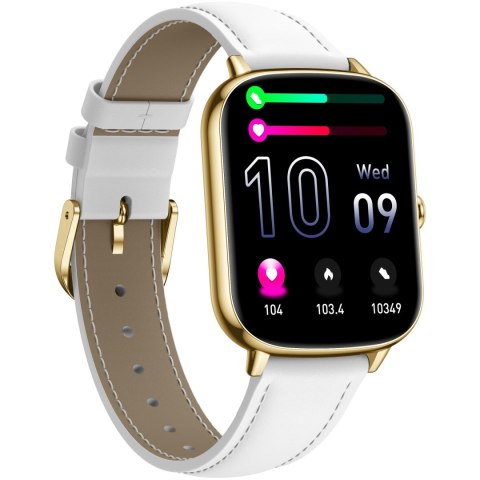 SMARTWATCH DAMSKI GRAVITY GT30-2 - ROZMOWY BLUETOOTH, DODATKOWY PASEK (sg058b) Gravity