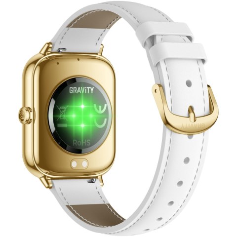 SMARTWATCH DAMSKI GRAVITY GT30-2 - ROZMOWY BLUETOOTH, DODATKOWY PASEK (sg058b) Gravity