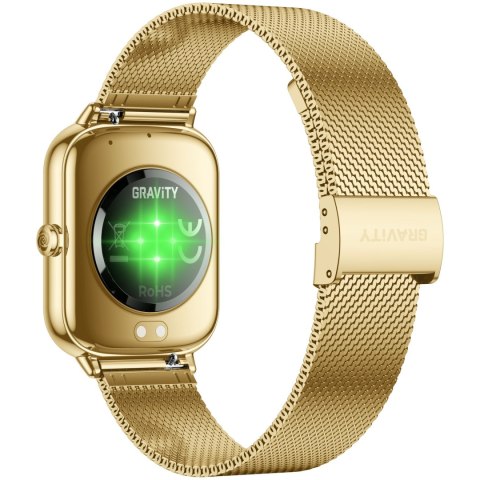 SMARTWATCH DAMSKI GRAVITY GT30-2 - ROZMOWY BLUETOOTH, DODATKOWY PASEK (sg058b) Gravity