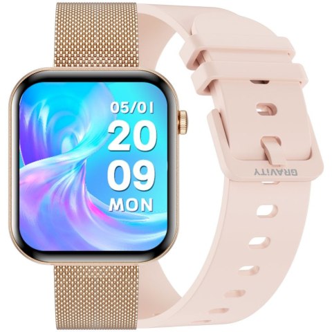 SMARTWATCH DAMSKI GRAVITY GT45-2- DODATKOWA BRANSOLETA (sg059b) Gravity