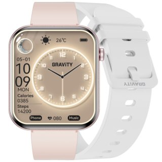 SMARTWATCH DAMSKI GRAVITY GT45-3- DODATKOWY PASEK (sg059c) Gravity