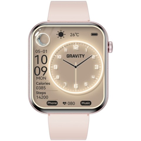 SMARTWATCH DAMSKI GRAVITY GT45-3- DODATKOWY PASEK (sg059c) Gravity