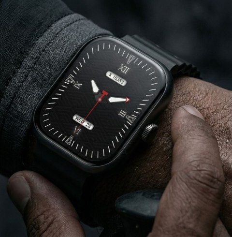 SMARTWATCH MĘSKI GRAVITY GT29-1 - ROZMOWY BLUETOOTH, DODATKOWY PASEK (sg057a) Gravity
