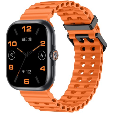 SMARTWATCH MĘSKI GRAVITY GT29-2 - ROZMOWY BLUETOOTH, DODATKOWY PASEK (sg057b) Gravity