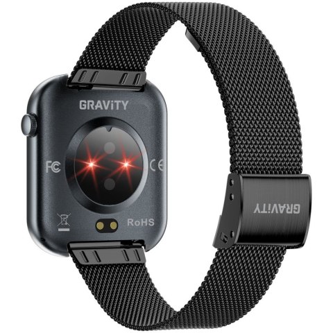 SMARTWATCH MĘSKI GRAVITY GT45-5- DODATKOWA BRANSOLETA (sg059e) Gravity