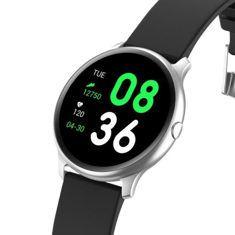 SMARTWATCH UNISEX G. Rossi SW010-5 silver/black (sg005f) G. Rossi