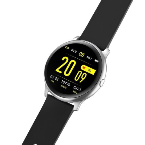 SMARTWATCH UNISEX G. Rossi SW010-5 silver/black (sg005f) G. Rossi
