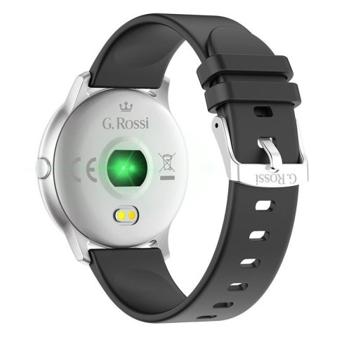 SMARTWATCH UNISEX G. Rossi SW010-5 silver/black (sg005f) G. Rossi