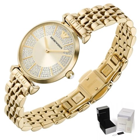 ZEGAREK DAMSKI EMPORIO ARMANI AR11608 - GIANNI T-BAR (zi512f) + BOX Emporio Armani