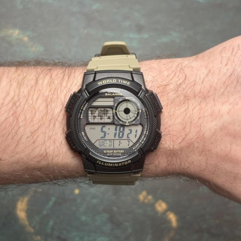 ZEGAREK MĘSKI CASIO AE-1000W-5AVEF (zd073i) - WORLD TIME + BOX Casio