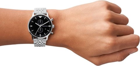 ZEGAREK MĘSKI EMPORIO ARMANI AR0389 - CLASSIC CHRONOGRAPH (zi066a) Emporio Armani