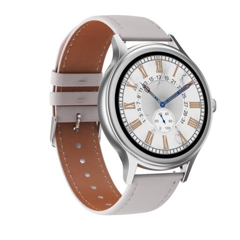 SMARTWATCH DAMSKI PACIFIC 18-2 - BRANSOLETA + PASEK: Rosegold / Biały (sy015b) Pacific
