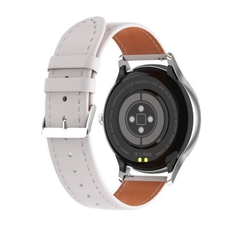 SMARTWATCH DAMSKI PACIFIC 18-2 - BRANSOLETA + PASEK: Rosegold / Biały (sy015b) Pacific