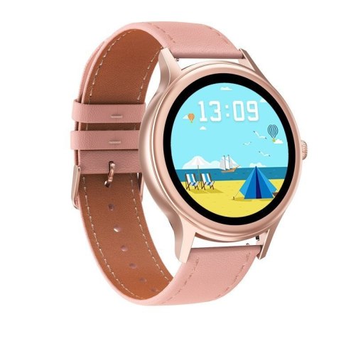 SMARTWATCH DAMSKI PACIFIC 18-6 - DWA PASKI: Różowy / Biały (sy015f) Pacific