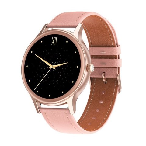 SMARTWATCH DAMSKI PACIFIC 18-6 - DWA PASKI: Różowy / Biały (sy015f) Pacific