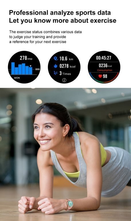 SMARTWATCH DAMSKI PACIFIC 18-6 - DWA PASKI: Różowy / Biały (sy015f) Pacific