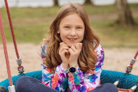 SMARTWATCH DAMSKI PACIFIC 18-6 - DWA PASKI: Różowy / Biały (sy015f) Pacific