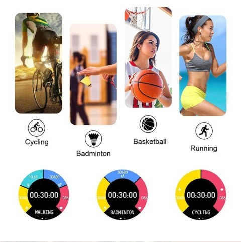 SMARTWATCH DAMSKI PACIFIC 28-2 - CIŚNIENIOMIERZ (sy023b) Pacific