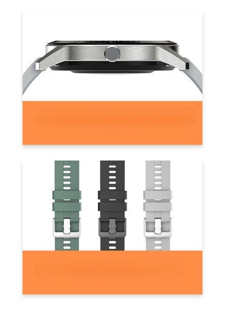 SMARTWATCH MĘSKI G. Rossi SW018-2 silver/gray (sg012b) WŁASNE TARCZE G. Rossi