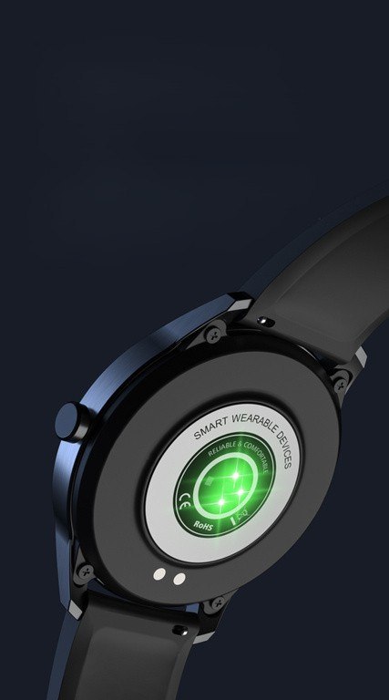 SMARTWATCH MĘSKI G. Rossi SW018-4 black/red (sg012d) WŁASNE TARCZE G. Rossi