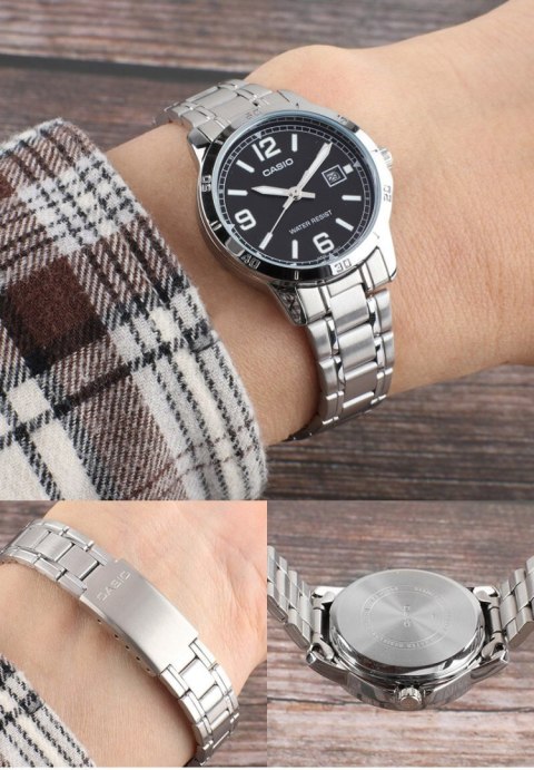 ZEGAREK MĘSKI CASIO MTP-V004D-1B2 (zd047f) + BOX Casio
